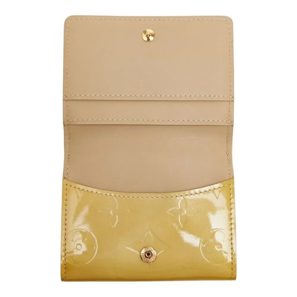 Louis Vuitton Monogram Vernis Compact Wallet M91170